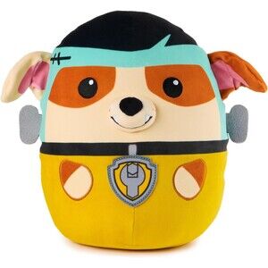 PAW Patrol Franken Rubble 12” Squish Plush Halloween Edition Soft Stuffed Toy